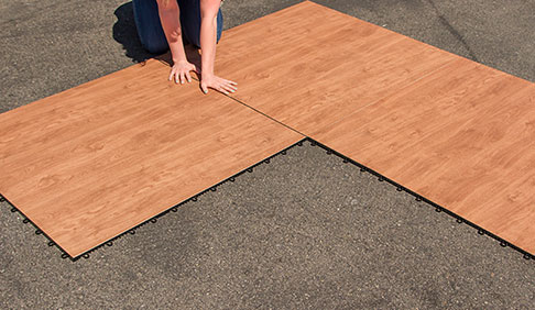 Easy-to-install flooring step four